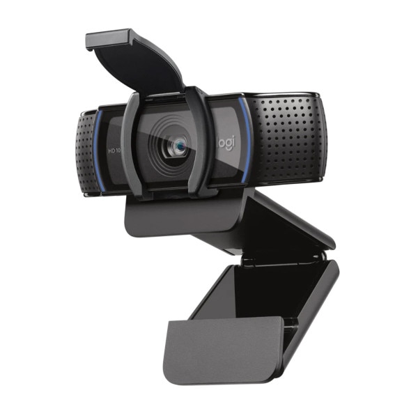 Logitech C920s open shutter